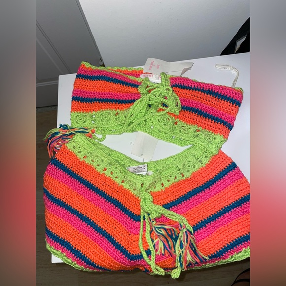 Colorful Crochet bathing suit - Picture 4 of 7